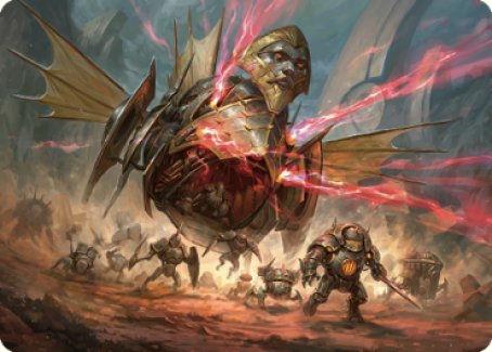 Liberator, Urza's Battlethopter Art Card [The Brothers' War Art Series] | Good Games Adelaide SA