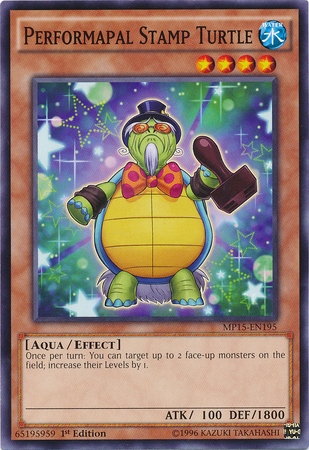 Performapal Stamp Turtle [MP15-EN195] Common | Good Games Adelaide SA