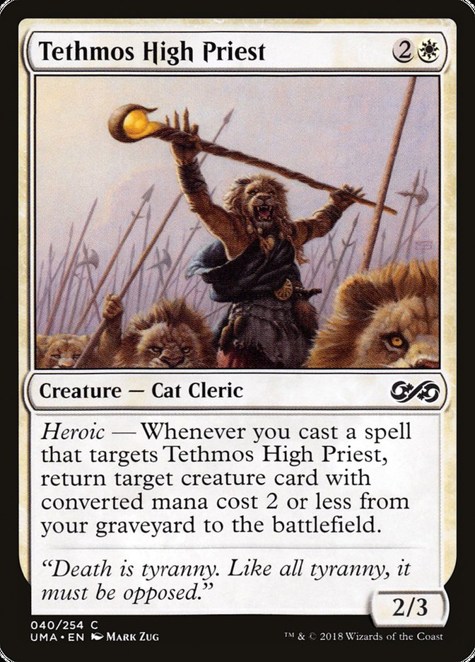 Tethmos High Priest 40 (Ultimate Masters)  - Foil | Good Games Adelaide SA