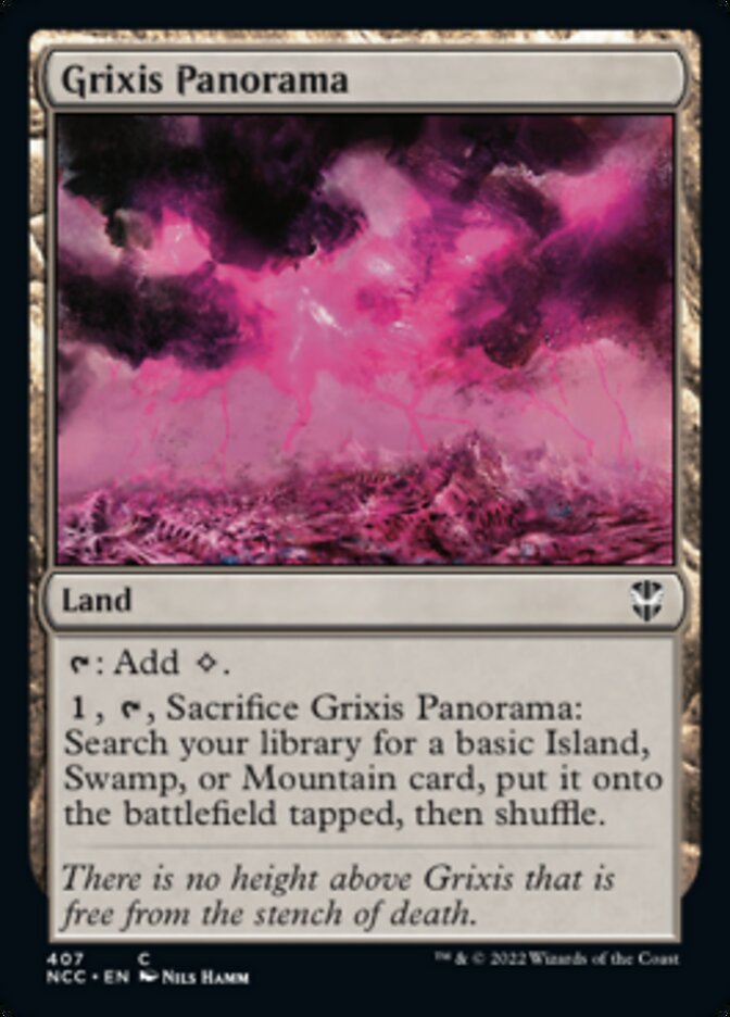 Grixis Panorama [Streets of New Capenna Commander] | Good Games Adelaide SA