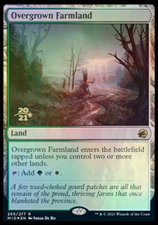 Overgrown Farmland [Innistrad: Midnight Hunt Prerelease Promos] | Good Games Adelaide SA