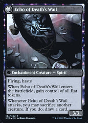 Tribute to Horobi // Echo of Death's Wail [Kamigawa: Neon Dynasty Prerelease Promos] | Good Games Adelaide SA