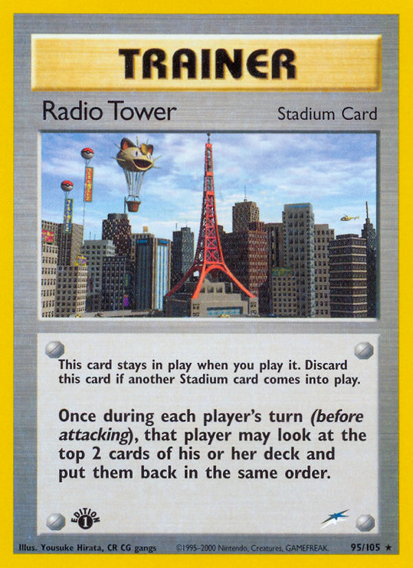 Radio Tower (95/105) [Neo Destiny 1st Edition] | Good Games Adelaide SA