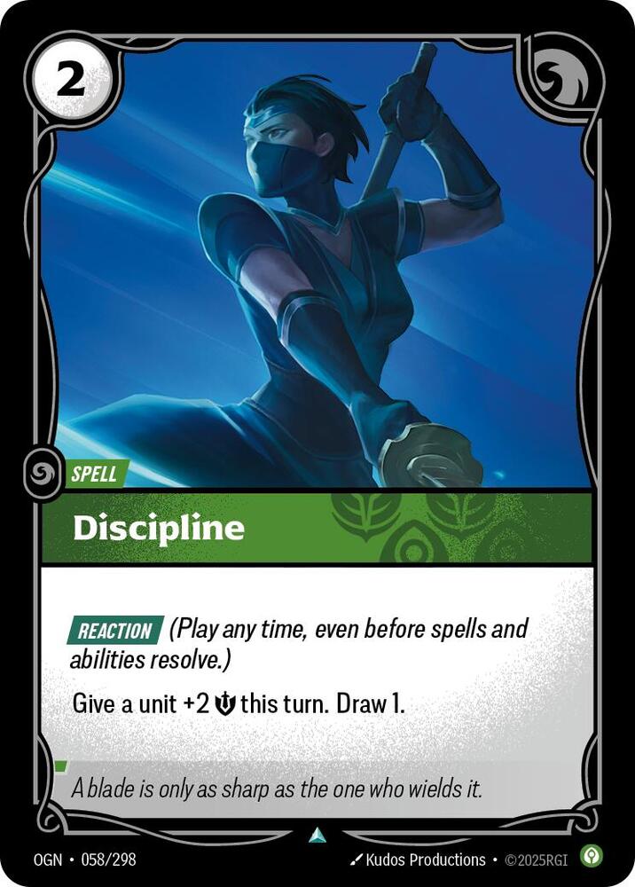 Discipline 058/298 (Origins)  | Good Games Adelaide SA