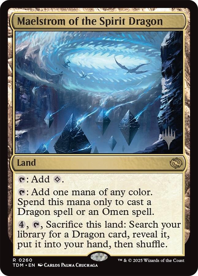 Maelstrom of the Spirit Dragon 260 (Promo Pack: Tarkir: Dragonstorm)  - Foil | Good Games Adelaide SA
