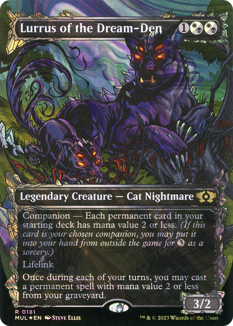 Lurrus of the Dream-Den (Borderless) (Halo Foil) [Multiverse Legends] | Good Games Adelaide SA