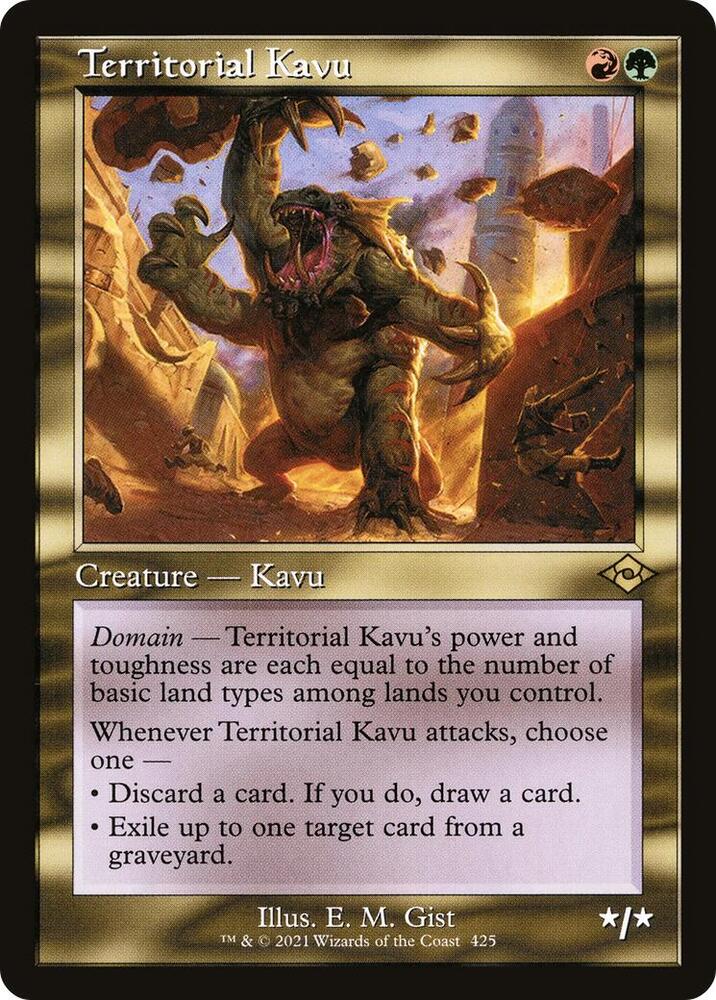 Territorial Kavu Retro Frame 425 (Modern Horizons 2)  | Good Games Adelaide SA
