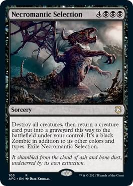 Necromantic Selection 103 (Commander: Adventures in the Forgotten Realms)  | Good Games Adelaide SA