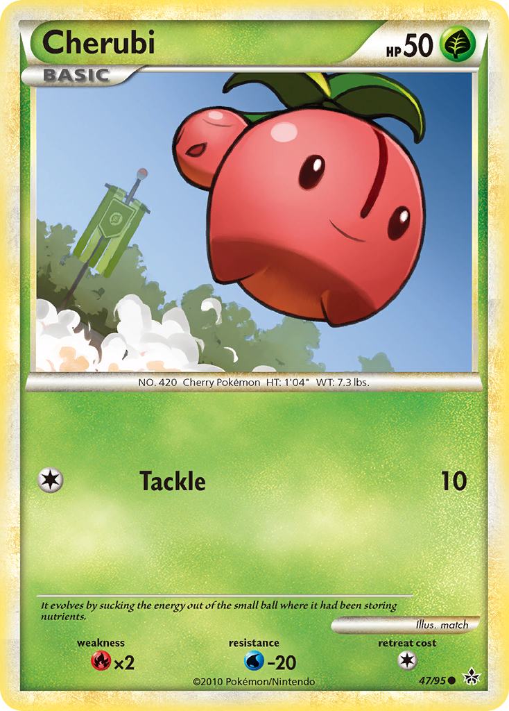 Cherubi (47/95) [HeartGold & SoulSilver: Unleashed] | Good Games Adelaide SA
