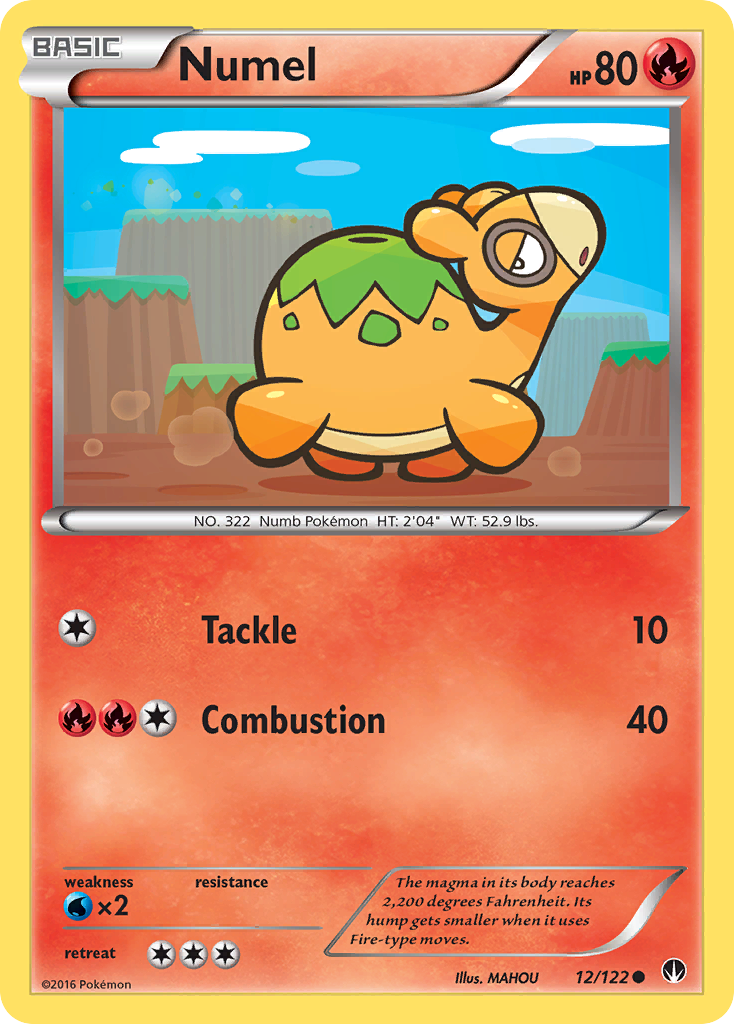 Numel (12/122) [XY: BREAKpoint] | Good Games Adelaide SA