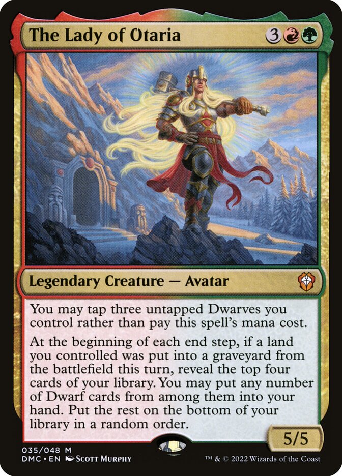 The Lady of Otaria 35 (Commander: Dominaria United)  - Foil | Good Games Adelaide SA