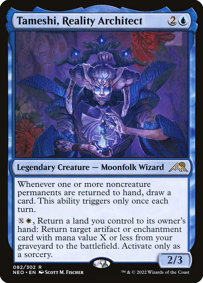 Tameshi, Reality Architect 82 (Kamigawa: Neon Dynasty)  - Foil | Good Games Adelaide SA