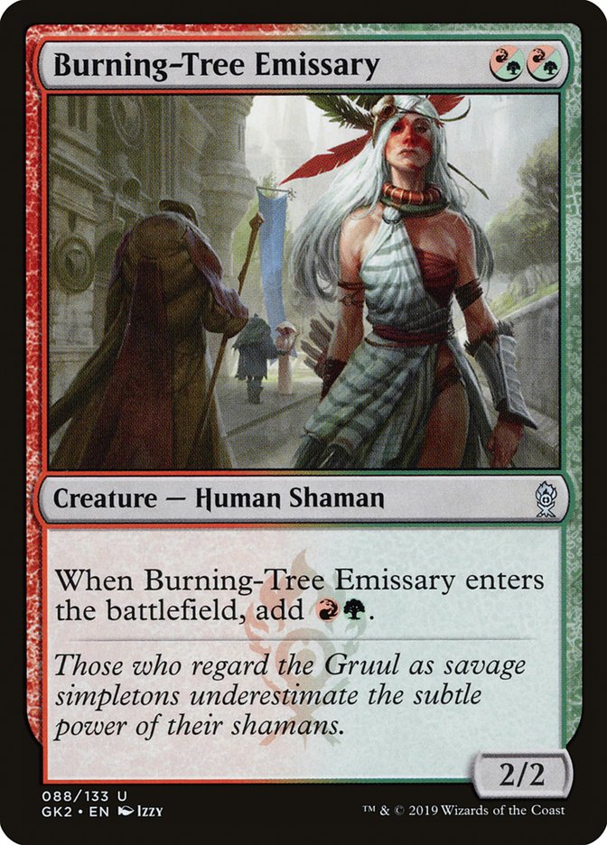 Burning-Tree Emissary [Ravnica Allegiance Guild Kit] | Good Games Adelaide SA