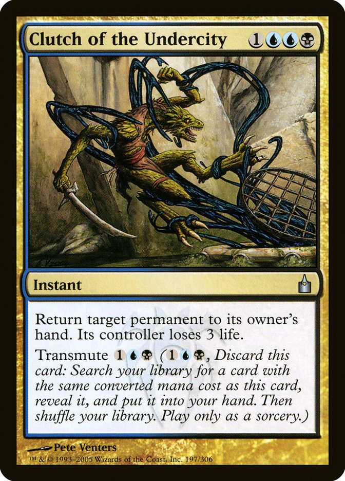 Clutch of the Undercity 197 (Ravnica: City of Guilds)  - Foil | Good Games Adelaide SA