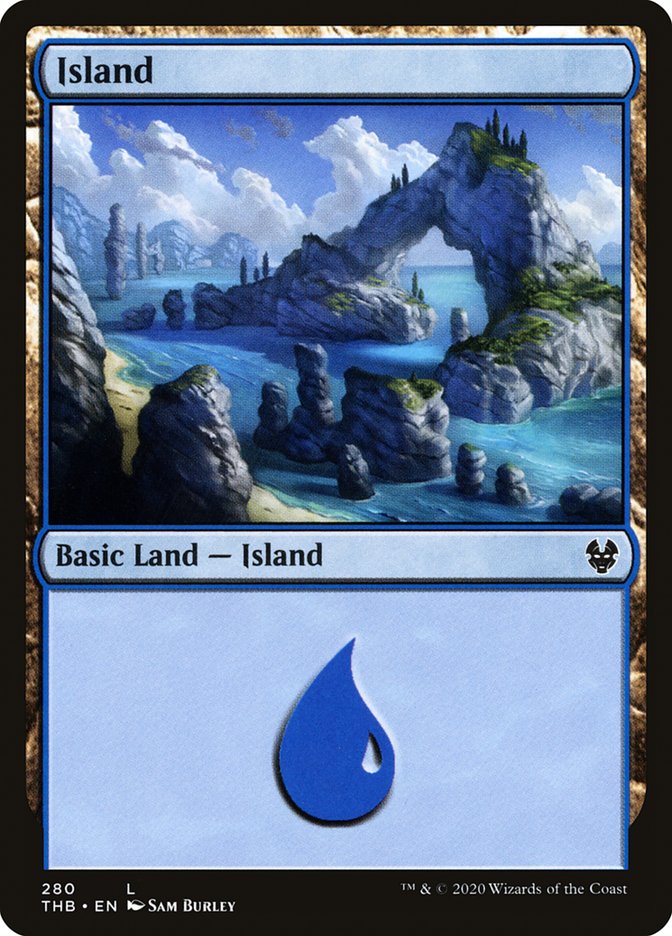 Island (#280) [Theros Beyond Death] | Good Games Adelaide SA