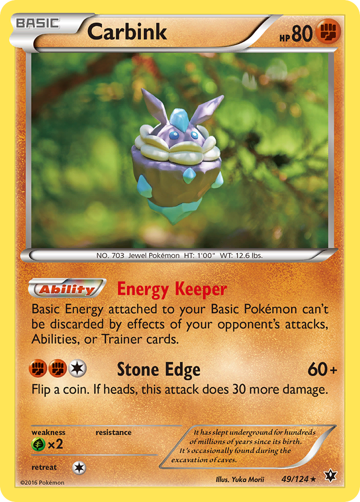 Carbink (49/124) [XY: Fates Collide] | Good Games Adelaide SA