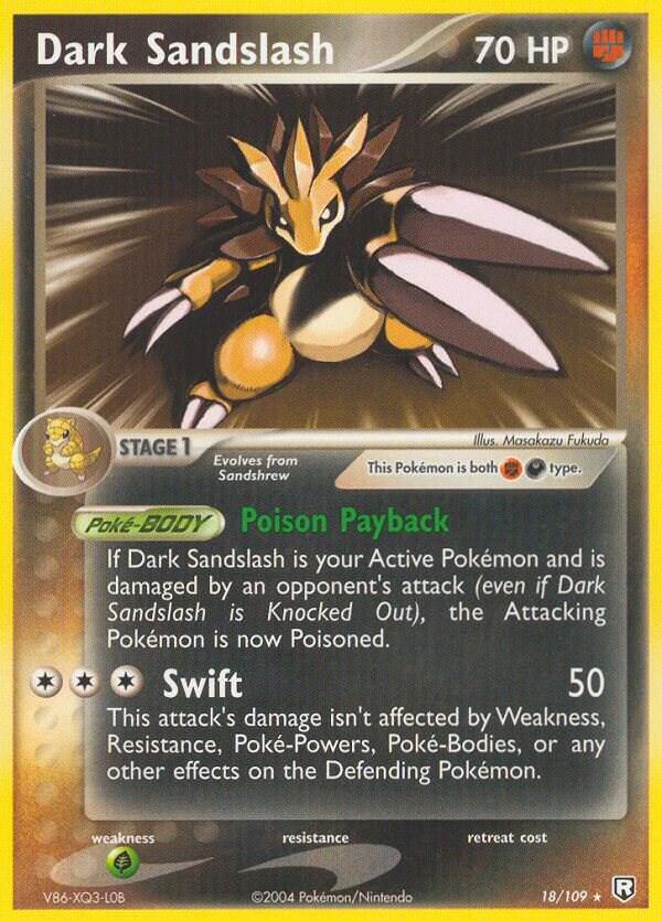 Dark Sandslash 18/109 (Team Rocket Returns)  | Good Games Adelaide SA