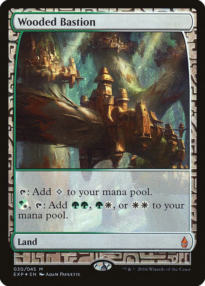 Wooded Bastion 30 (Zendikar Expeditions)  - Foil | Good Games Adelaide SA
