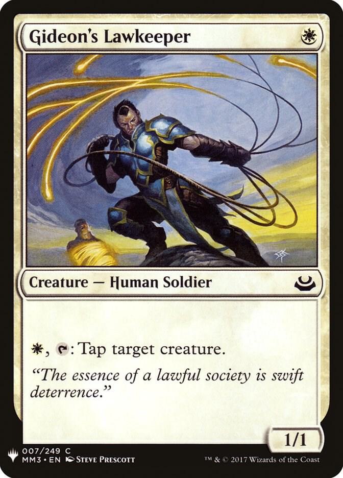 Gideons Lawkeeper 7 (The List Reprints)  | Good Games Adelaide SA