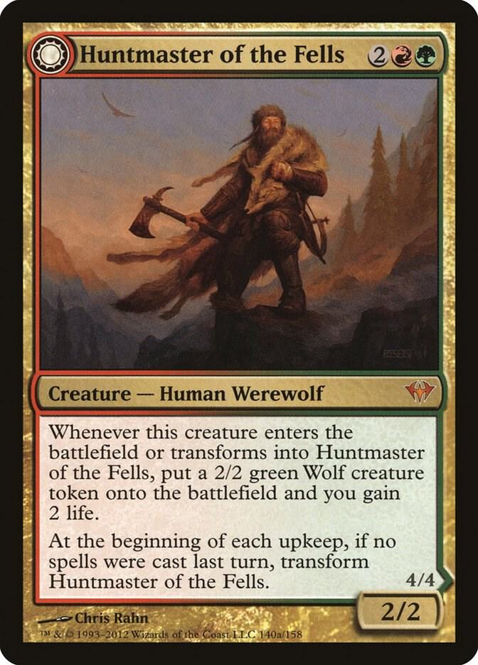 Huntmaster of the Fells // Ravager of the Fells 140 (Dark Ascension)  | Good Games Adelaide SA