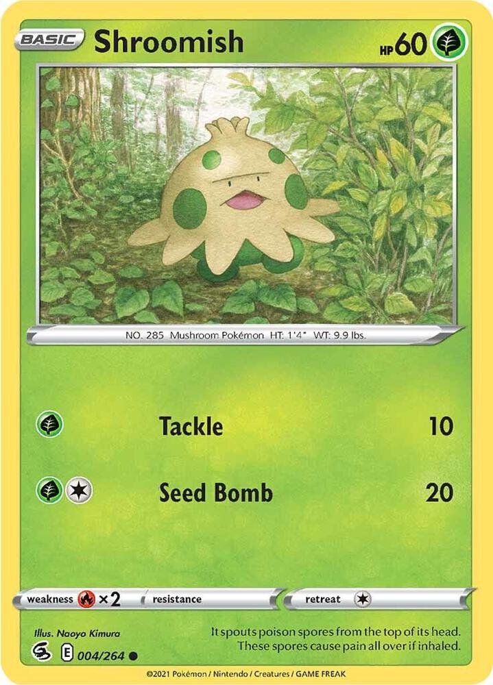 Shroomish 004/264 (SWSH08: Fusion Strike)  | Good Games Adelaide SA