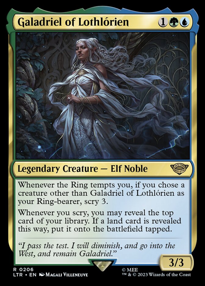 Galadriel of Lothlórien 206 (Universes Beyond: The Lord of the Rings: Tales of Middle-earth)  | Good Games Adelaide SA