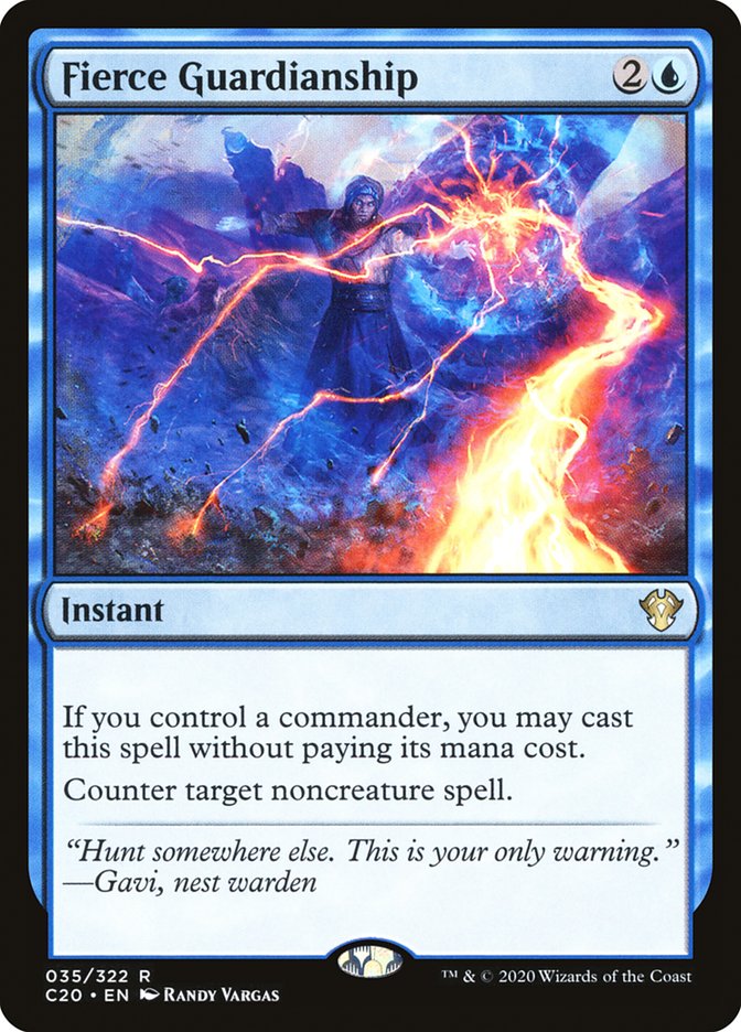 Fierce Guardianship [Commander 2020] | Good Games Adelaide SA
