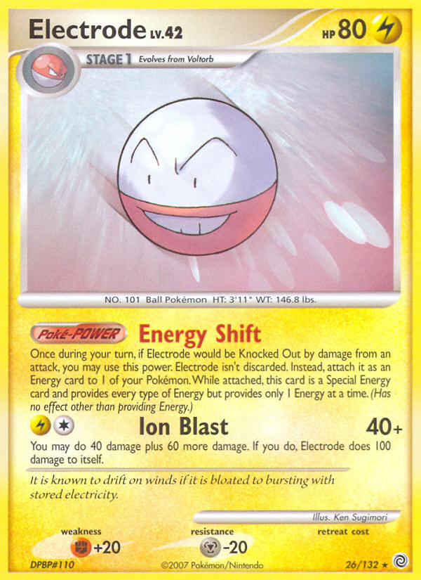 Electrode (26/132) [Diamond & Pearl: Secret Wonders] | Good Games Adelaide SA