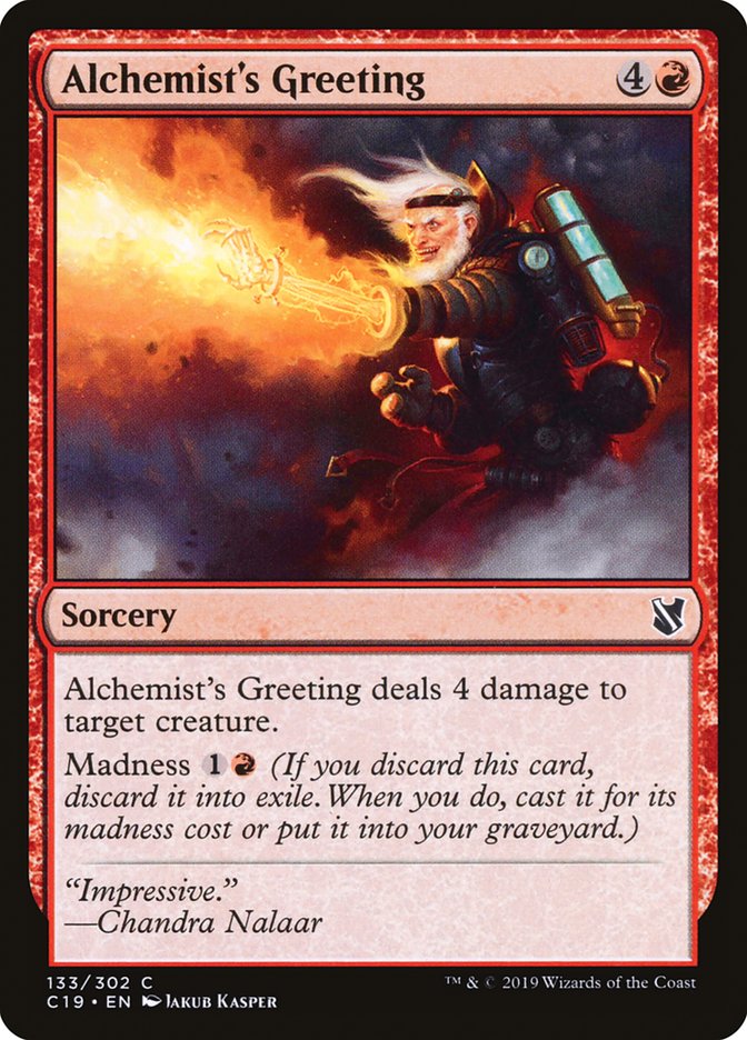 Alchemist's Greeting [Commander 2019] | Good Games Adelaide SA