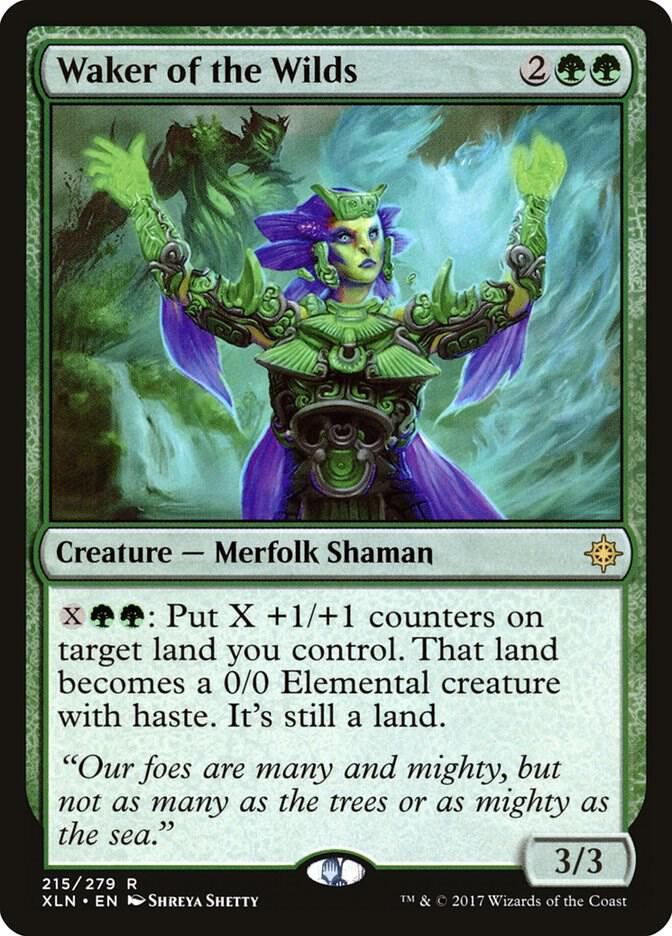 Waker of the Wilds 215 (Ixalan)  - Foil | Good Games Adelaide SA