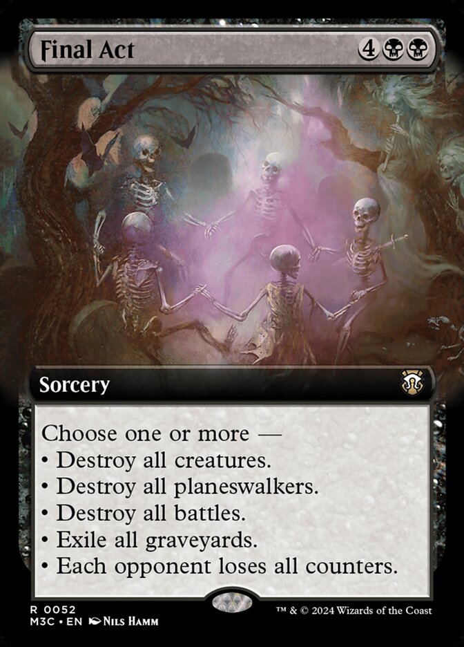 Final Act 52/411 (Commander: Modern Horizons 3)  - Extended Art | Good Games Adelaide SA