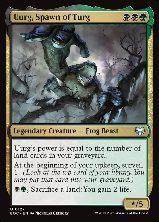 Uurg, Spawn of Turg 127 (Commander: Edge of Eternities)  | Good Games Adelaide SA