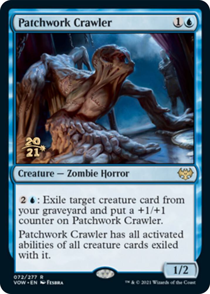 Patchwork Crawler 72 (Prerelease Cards)  - Foil | Good Games Adelaide SA