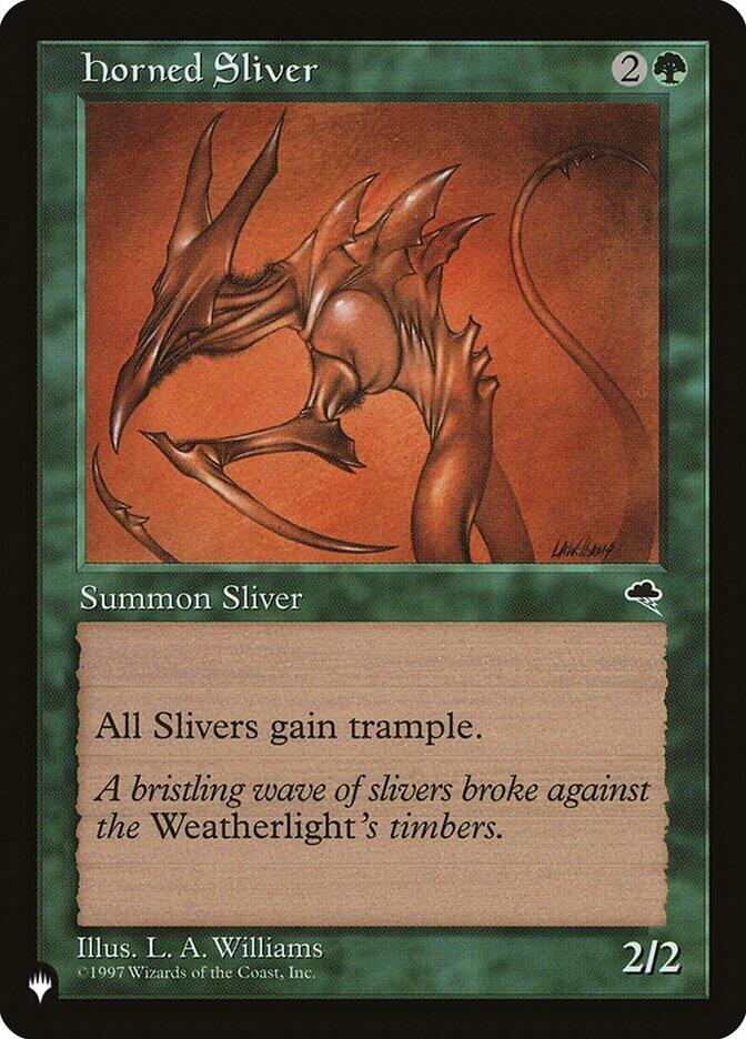 Horned Sliver  (The List Reprints)  | Good Games Adelaide SA