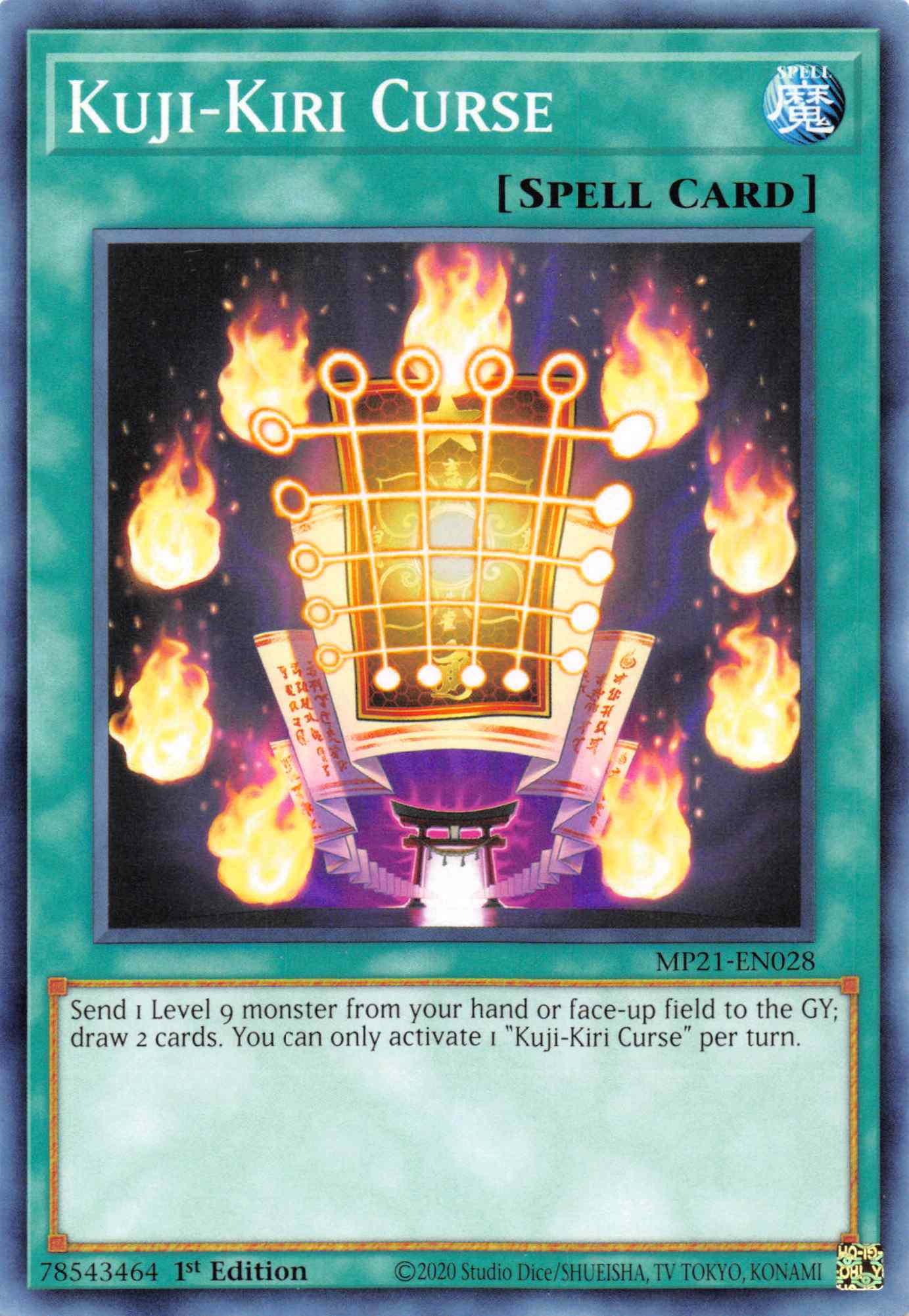 Kuji-Kiri Curse [MP21-EN028] Common | Good Games Adelaide SA