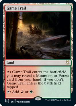 Game Trail 240 (Commander: Adventures in the Forgotten Realms)  | Good Games Adelaide SA