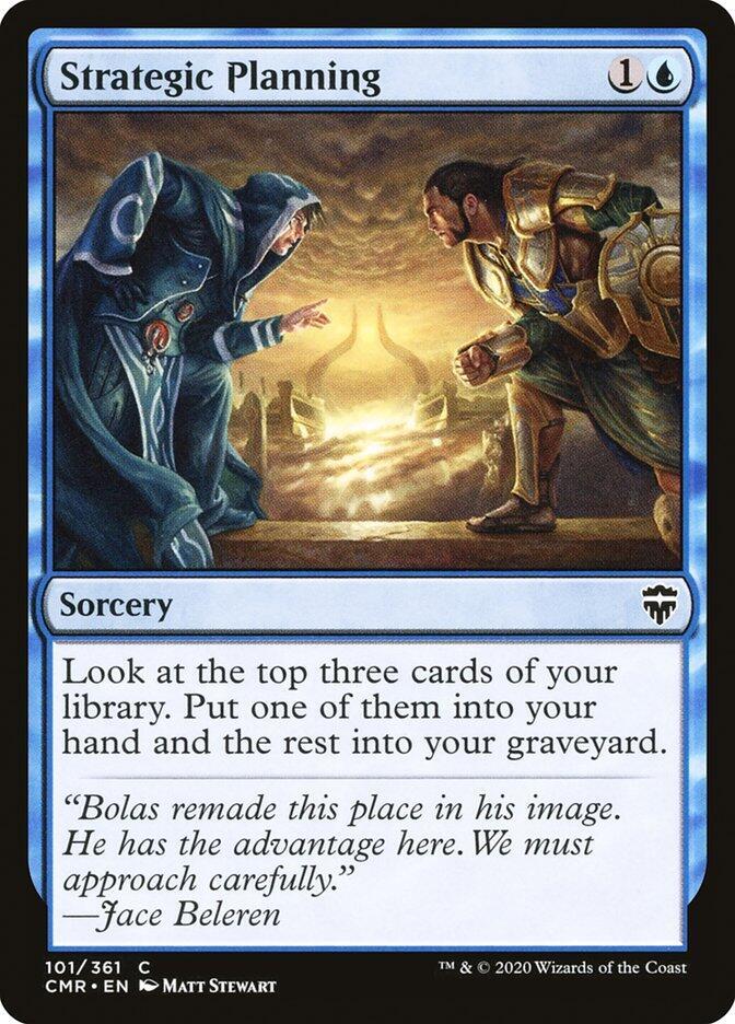 Strategic Planning 101 (Commander Legends)  - Foil | Good Games Adelaide SA