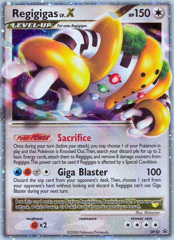 Regigigas LV.X (DP30) [Diamond & Pearl: Black Star Promos] | Good Games Adelaide SA