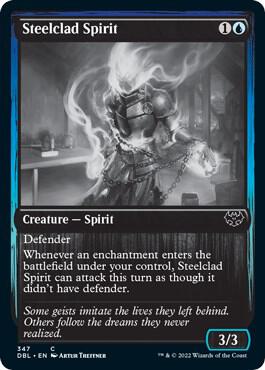 Steelclad Spirit 347 (Innistrad: Double Feature)  - Foil | Good Games Adelaide SA