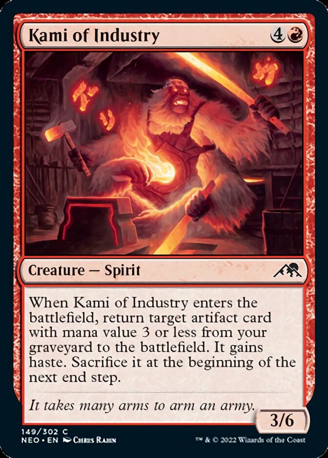 Kami of Industry [Kamigawa: Neon Dynasty] | Good Games Adelaide SA