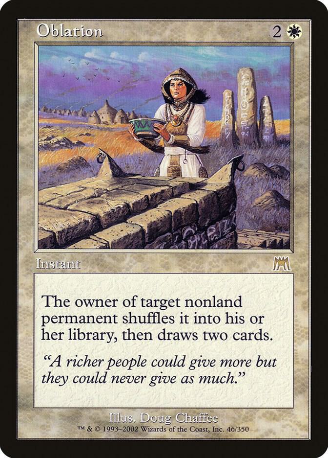 Oblation 46 (Onslaught)  - Foil | Good Games Adelaide SA