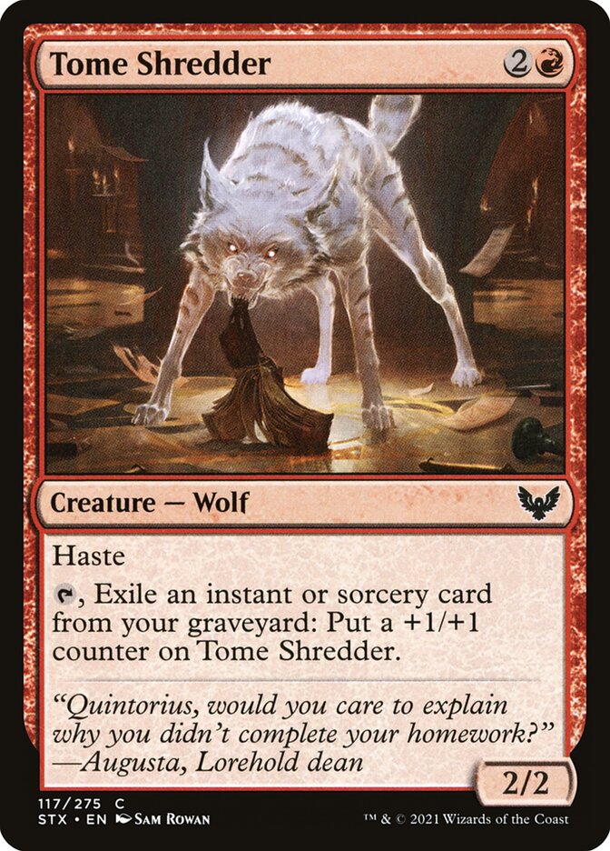 Tome Shredder 117 (Strixhaven: School of Mages)  - Foil | Good Games Adelaide SA