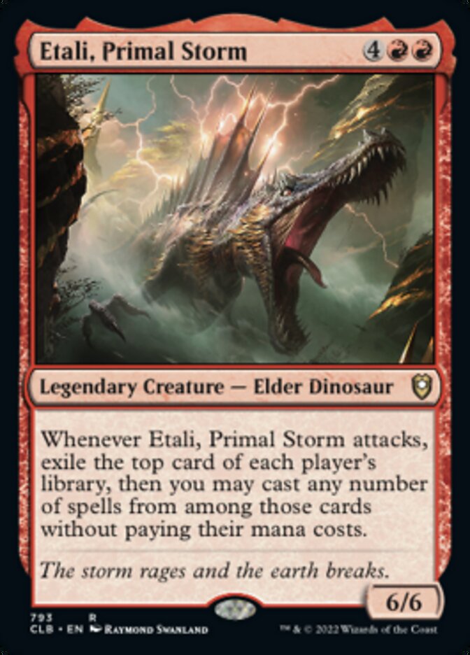 Etali, Primal Storm [Commander Legends: Battle for Baldur's Gate] | Good Games Adelaide SA