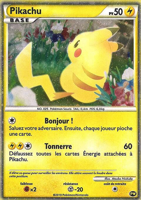 Pikachu French PW 7 (Pikachu World Collection Promos)  - Holofoil | Good Games Adelaide SA