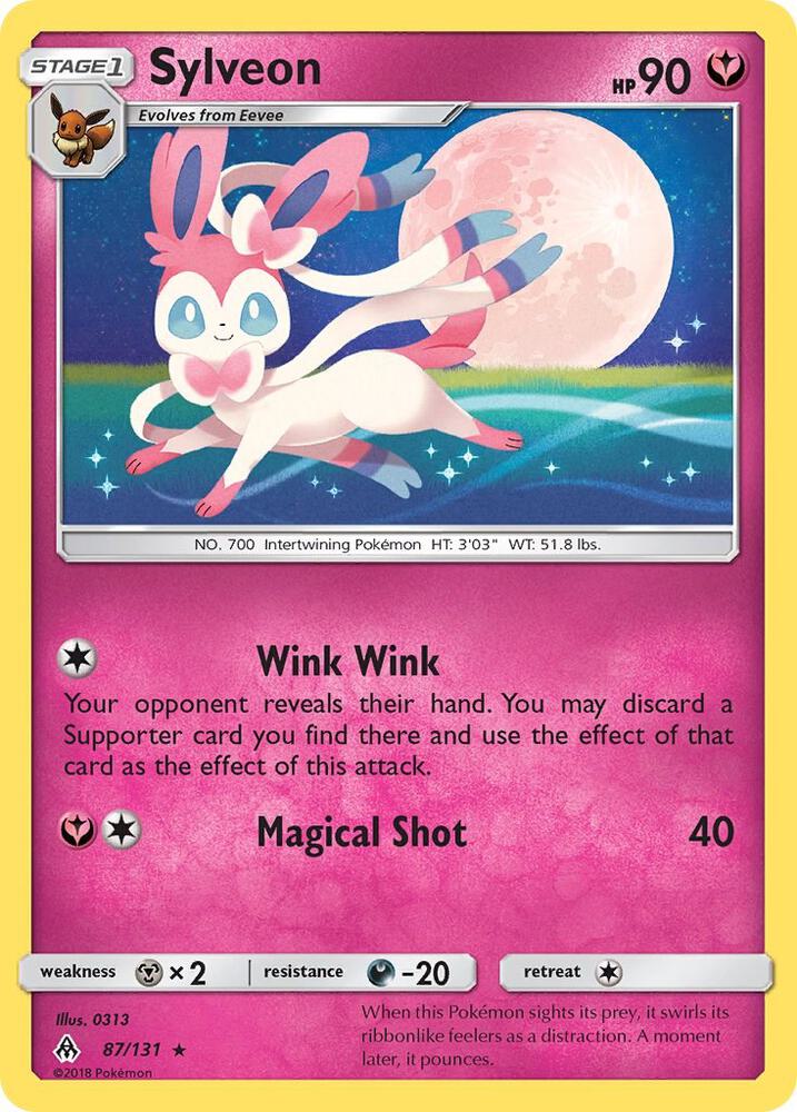 Sylveon 87/131 (SM - Forbidden Light)  | Good Games Adelaide SA