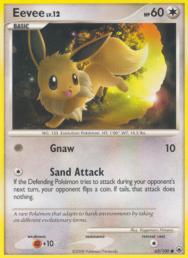 Eevee (63/100) [Diamond & Pearl: Majestic Dawn] | Good Games Adelaide SA