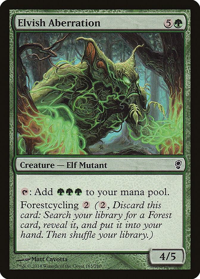 Elvish Aberration 163 (Conspiracy)  - Foil | Good Games Adelaide SA