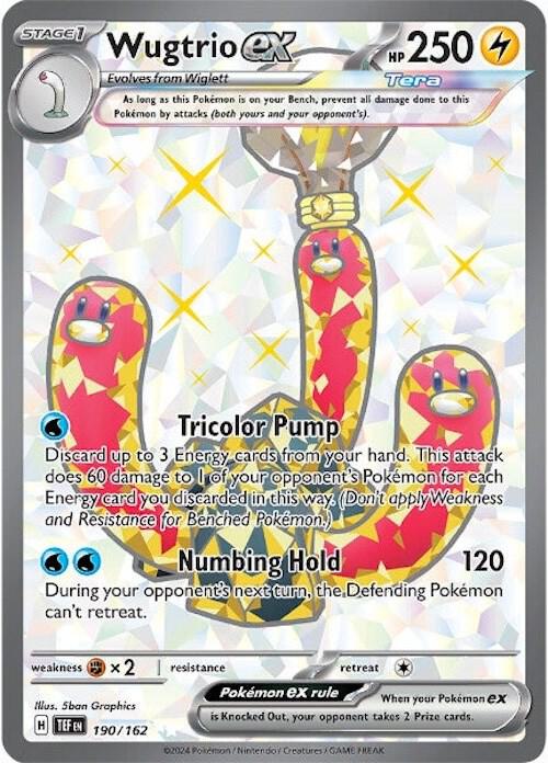 Wugtrio ex 190/162 (SV05: Temporal Forces)  - Holofoil | Good Games Adelaide SA