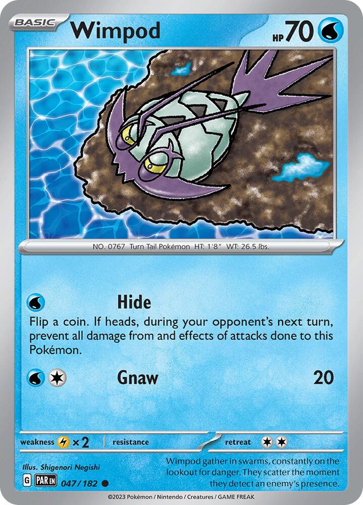 Wimpod 047 182 047/182 (SV04: Paradox Rift)  - Reverse Holofoil | Good Games Adelaide SA