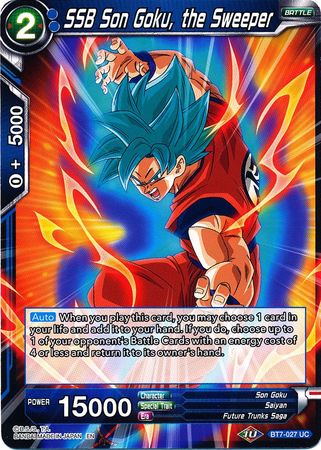SSB Son Goku, the Sweeper [BT7-027] | Good Games Adelaide SA